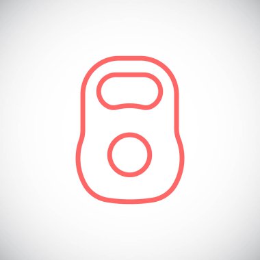 Dumbbell basit simgesi