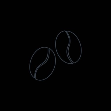 kahve çekirdeği ikonu