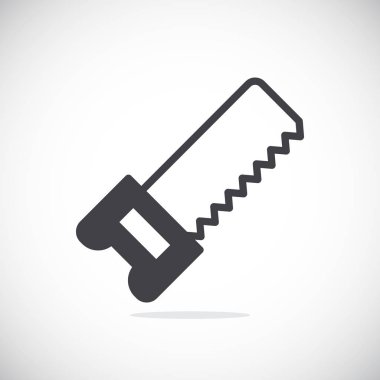 Basit demir testeresi simgesi