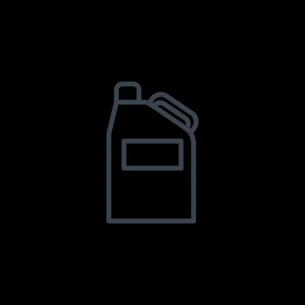 Jerrycan icono simple — Archivo Imágenes Vectoriales