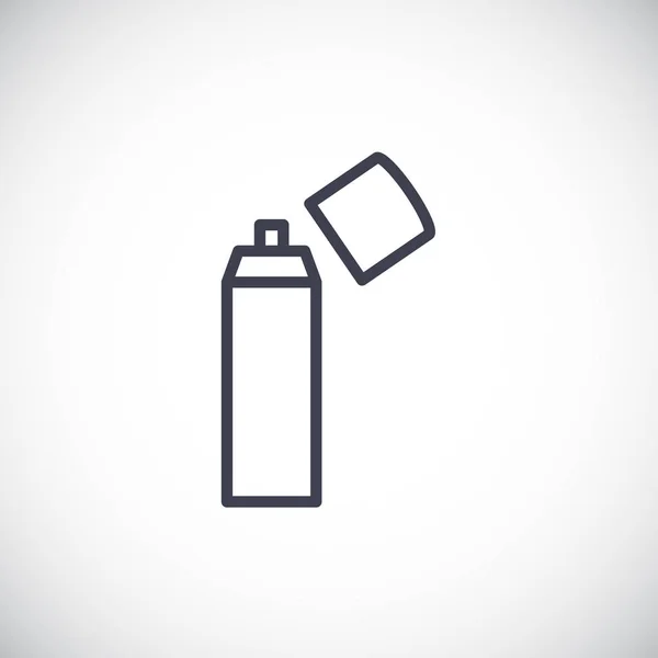 Hårspray flaska ikonen — Stock vektor