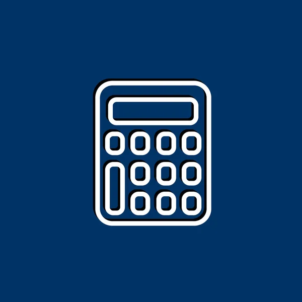 Calculadora de negocio icono — Archivo Imágenes Vectoriales