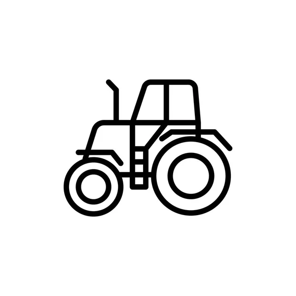 Tractor icono simple — Vector de stock