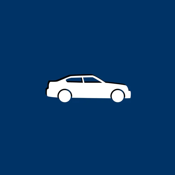 Icono de coche simple — Vector de stock