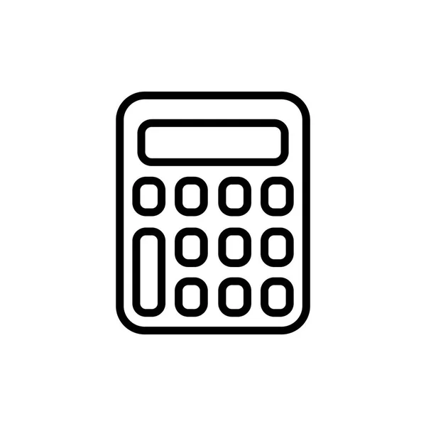 Calculadora de negocio icono — Archivo Imágenes Vectoriales