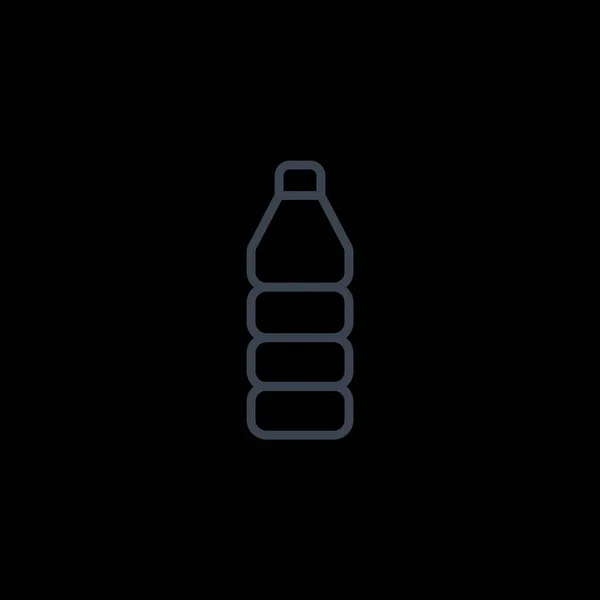 Plastic bottle icon — Stock Vector