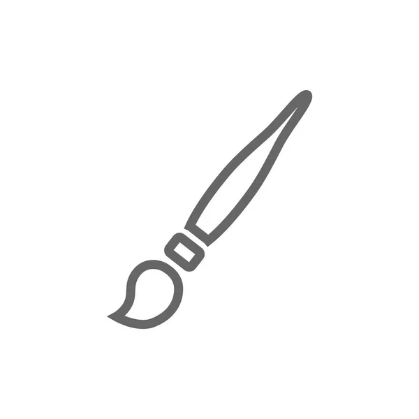 Artiest paintbrush pictogram — Stockvector