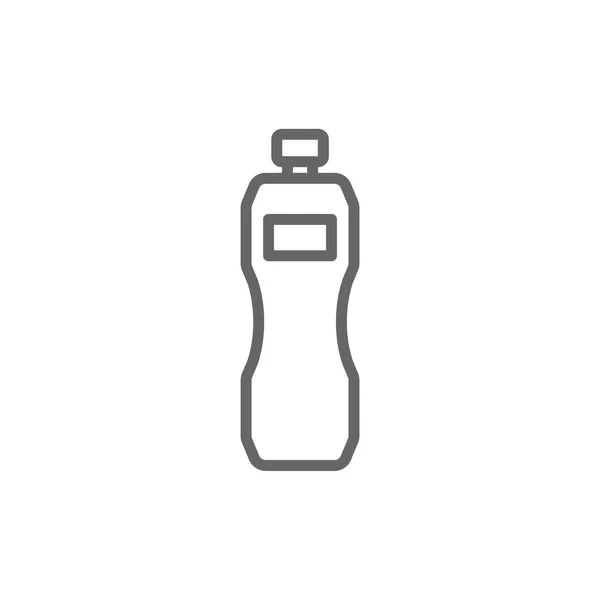 Пластикова пляшка значок — стоковий вектор