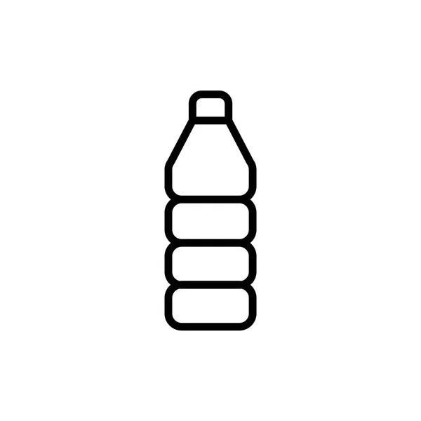 Plastflaska ikon — Stock vektor