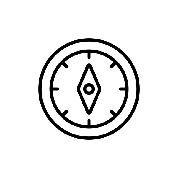 Reizen kompas pictogram — Stockvector