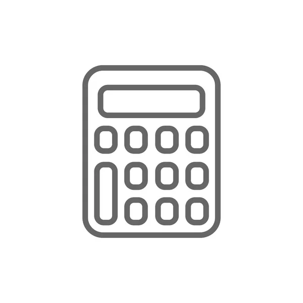 Business calculator icon — Stock Vector