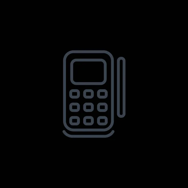 Mobil telefon ikon — Stock Vector