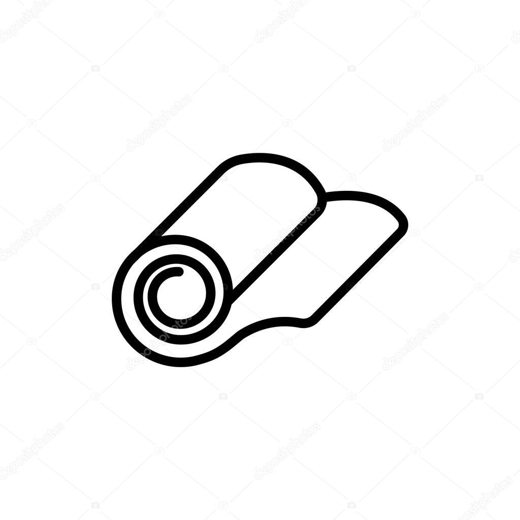 roll of wallpaper icon