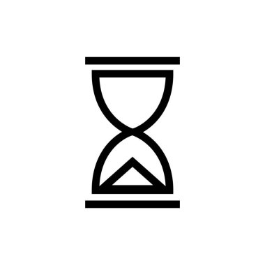 kum saati basit simgesi