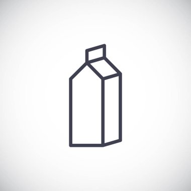 süt kutusu simgesi