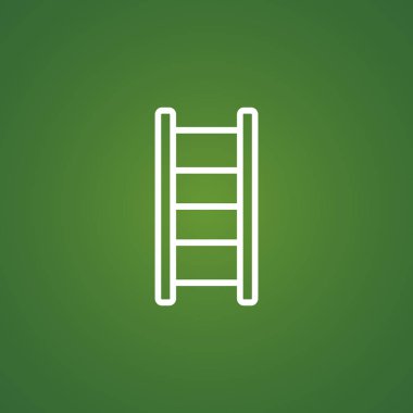 Merdiven düz simgesi