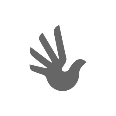 Güvercin şeklinde insan eli