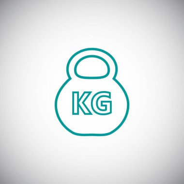 Ağırlık kg simgesi