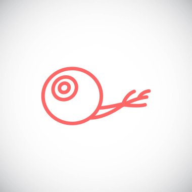 Anatomi göz simgesini