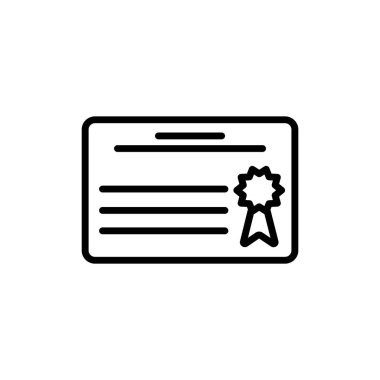 Mezuniyet kağıt simgesi