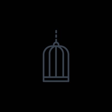 Kafes basit simgesi