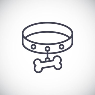köpek yaka kemik simgesiyle
