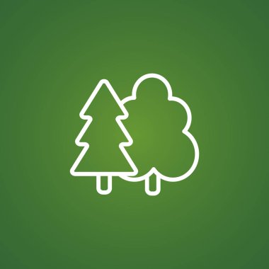 basit ağaç simgesiyle