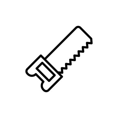 Basit demir testeresi simgesi