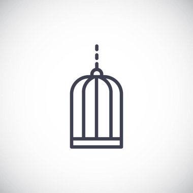 Kafes basit simgesi