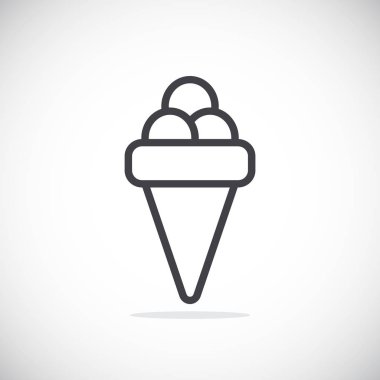  basit dondurma simgesi