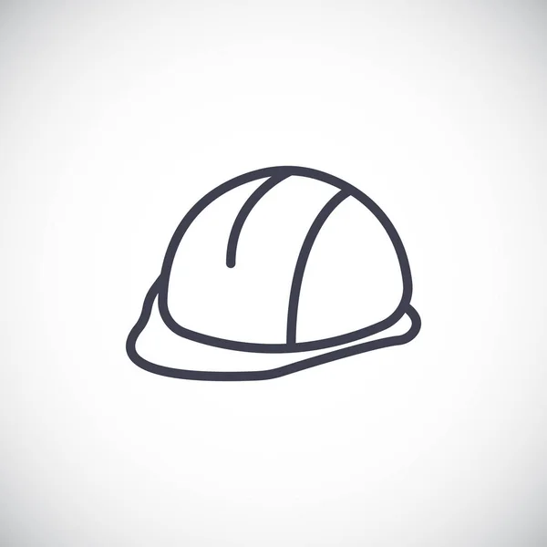 Icona del cappello duro — Vettoriale Stock
