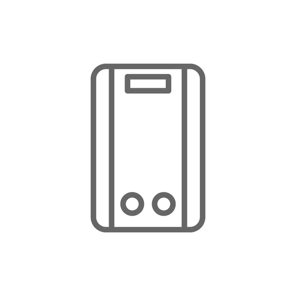 Chaudière icône simple — Image vectorielle