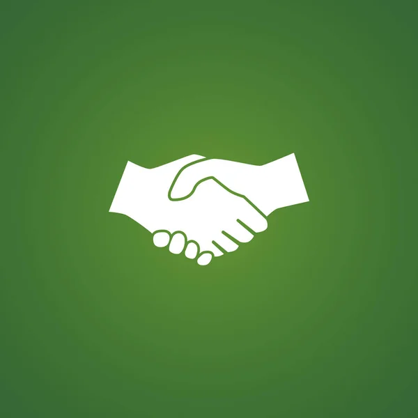Obrázek ikony handshake — Stockový vektor