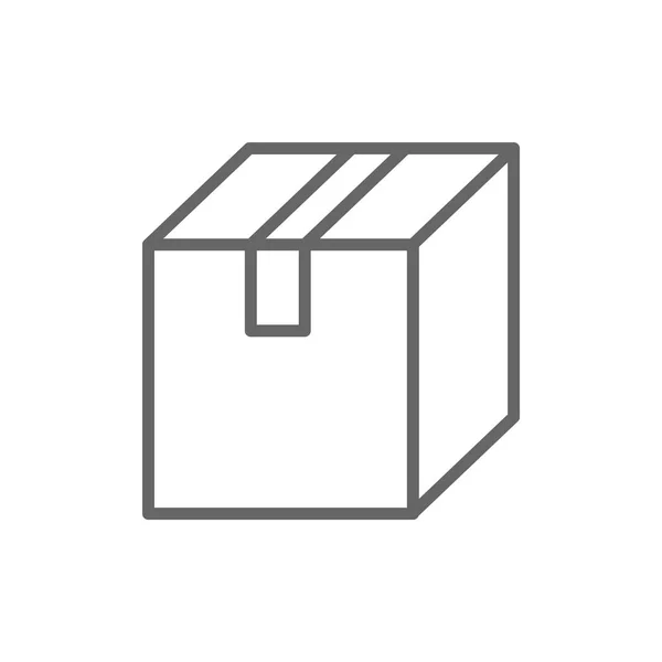 Εικονίδιο κουτιού — Διανυσματικό Αρχείο