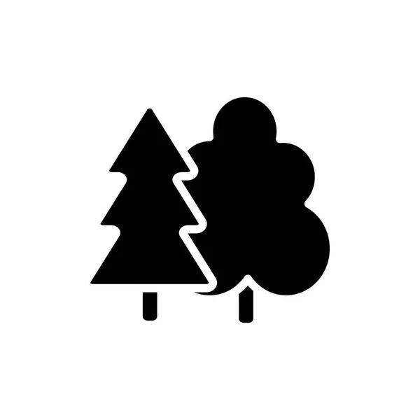 Semplice icona dell'albero — Vettoriale Stock