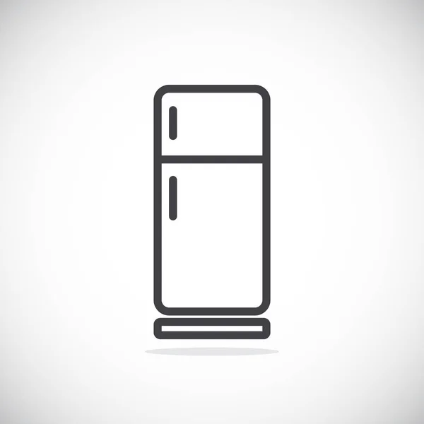 Kühlschrank einfaches Symbol — Stockvektor