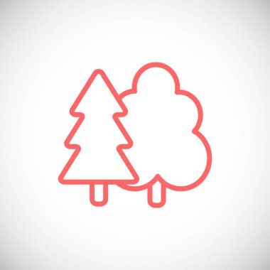 basit ağaç simgesiyle