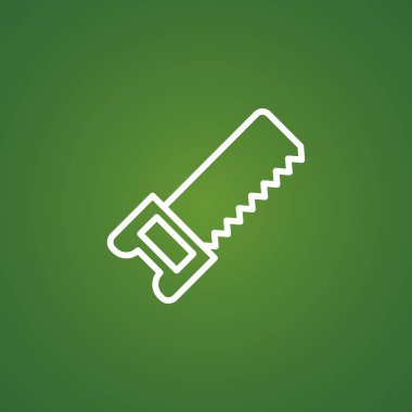 Basit demir testeresi simgesi