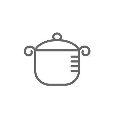 Tencere basit simgesi