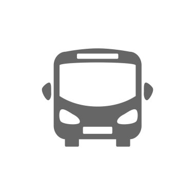 Otobüs Basit Simgesi