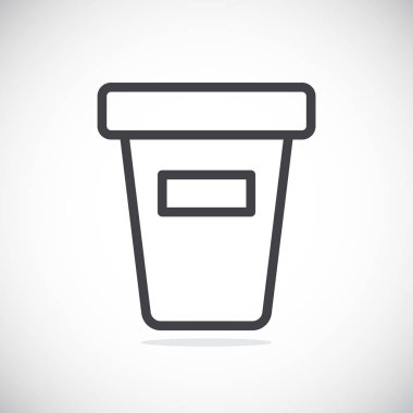 yiyecek kabı simgesi