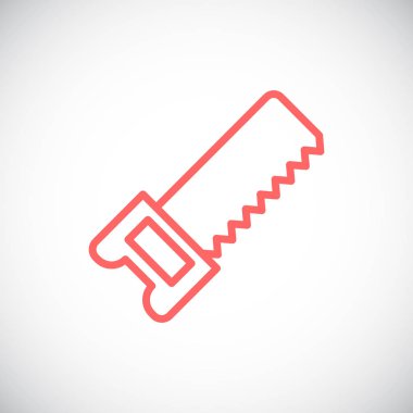 Basit demir testeresi simgesi