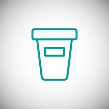 yiyecek kabı simgesi