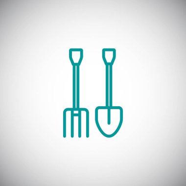 Kürek ve dirgen simgesi