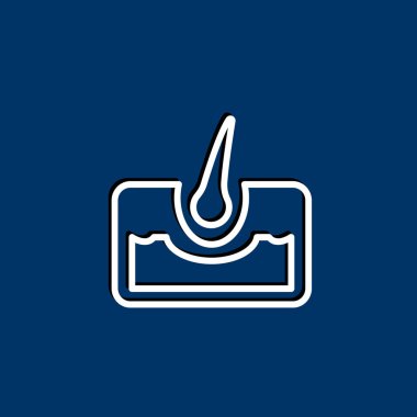 saç anatomisi simgesi 