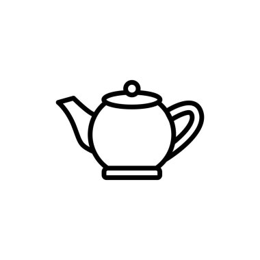 çay potu basit simgesi