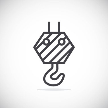 vinç kancası simgesi 