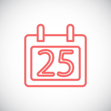 Takvim Basit Simgesi