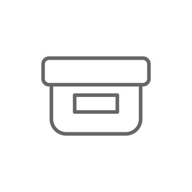 yiyecek kabı simgesi