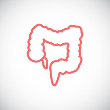 kalın bağırsak simgesi